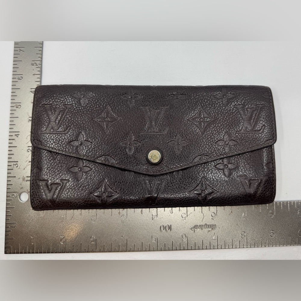 Louis Vuitton Monogram  Empreinte Leather Curieuse Wallet 28588 - Picture 8 of 8